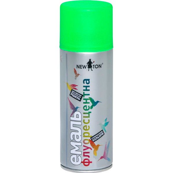 Емаль аерозольна флуоресцентна Ral 9015 New Ton зелений 400 мл