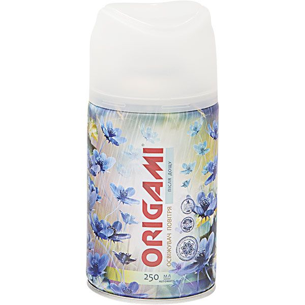 Сменный баллон для автоматического освежителя воздуха Origami После дождя 250 мл