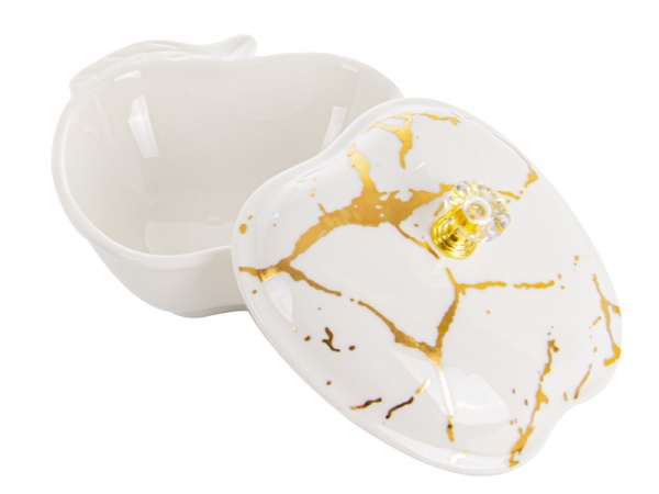 Конфетница Marble White 926-004 Lefard