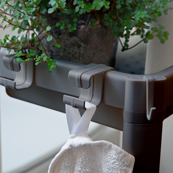 Этажерка MVM 700х360х230 мм серый (FH-22/3 GRAY)