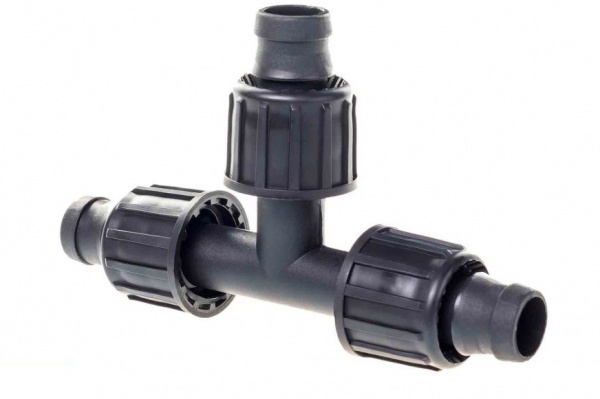 Тройник зажимной Irtech для капельной ленты (5 шт./уп.)