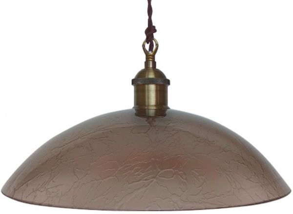 Підвіс Декора Граніт 26440 D400 1x60 Вт E27 бронза 