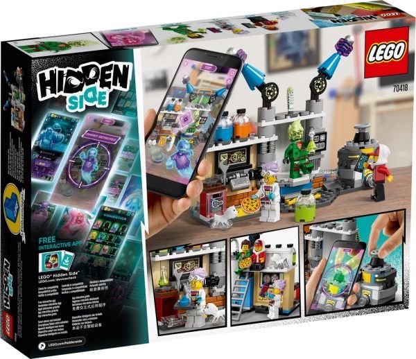 Конструктор LEGO Hidden Side Примарна лабораторія Джей Бі 70418