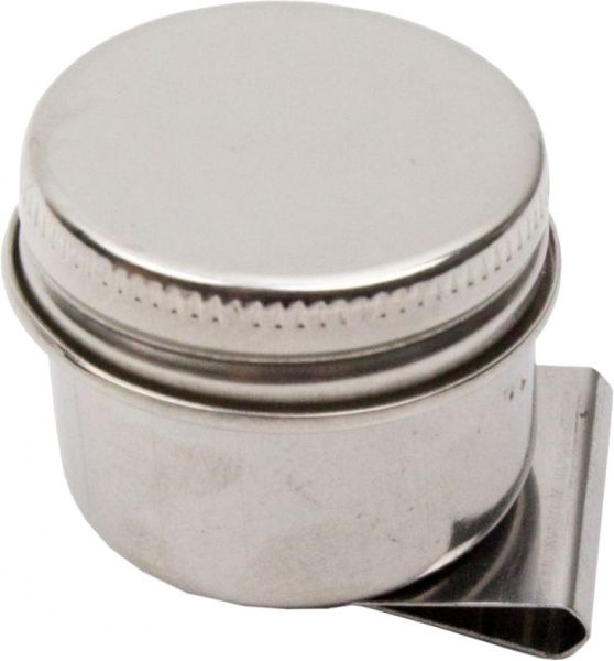 Олійниця одинарна металева з кришкою (d6,1х3,9см) D.K.Art&Craft