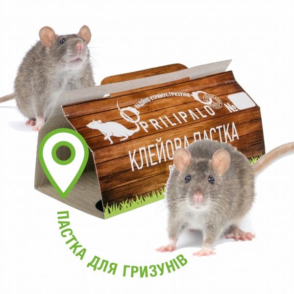 Пастка клейова Prilipalo від гризунів