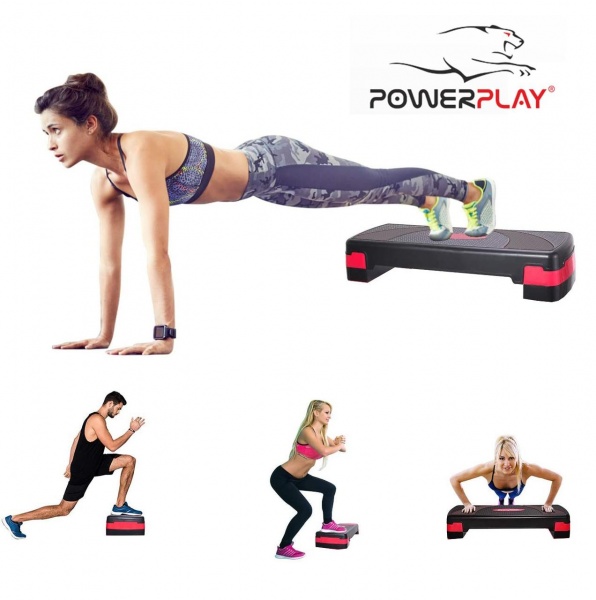 Степ-платформа PowerPlay 4328 black/red 