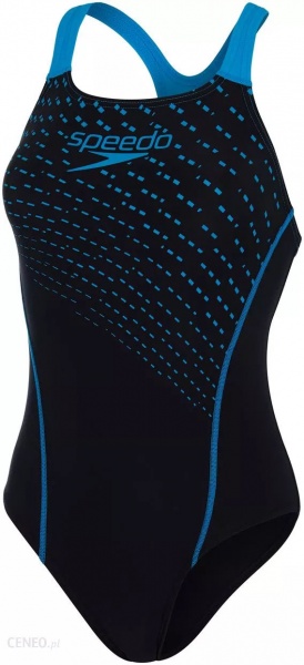 Купальник Speedo MEDLEY LOGO MDLT AF BLACK/BLUE 8-13474D812 р.2XL черный