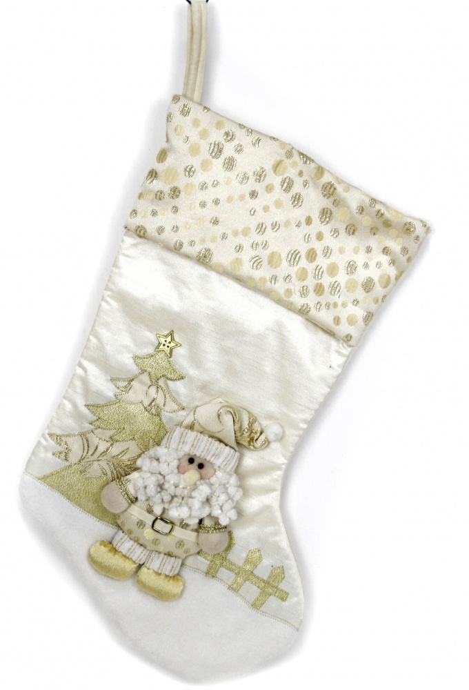 Сапожок декоративный снеговик/ Санта 53 см в ассортименте NC13-59/1.2