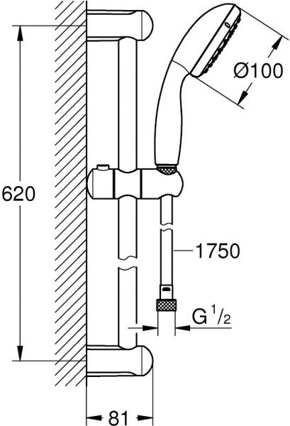 Набор смесителей Grohe Start Edge