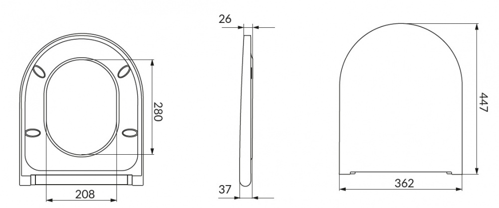 Унитаз-компакт Cersanit COLOUR PRO OVAL VORTEX 010 878 K103-051