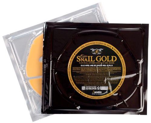 Маска ANSKIN гидрогелевая с золотом и муцином улитки 80 г 1 шт.