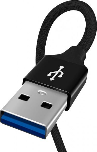 Кабель ColorWay USB - MicroUSB 2.4А 2 м черный 