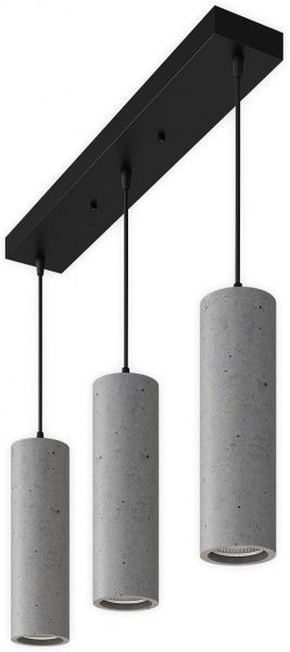 Светильник подвесной Точка Света СВБ-П-001-250-3R 3x8 Вт G5.3 бетон 