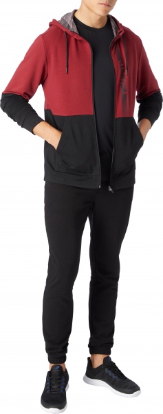 Джемпер Energetics Fredo III ux 415508-904911 р. 2XL красный меланж