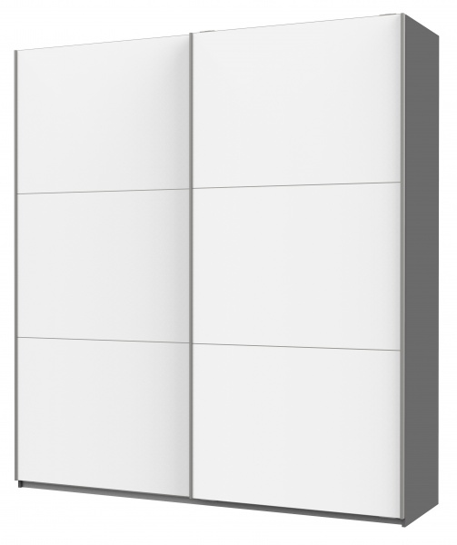 Двери для шкафа-купе Кайзер Альба Doros 2200x30x2350 мм белый ДСП