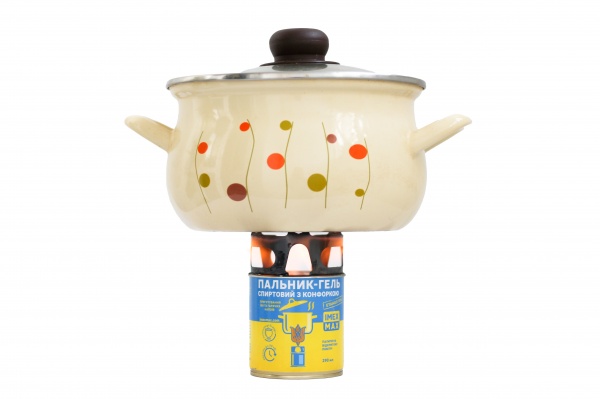 Пальник гелевий ІМЕКС МАКС спиртовий з конфоркою