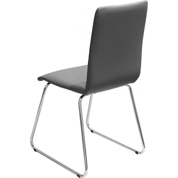 Стул обеденный Nowy Styl Sofi CFS chrome хром/серый