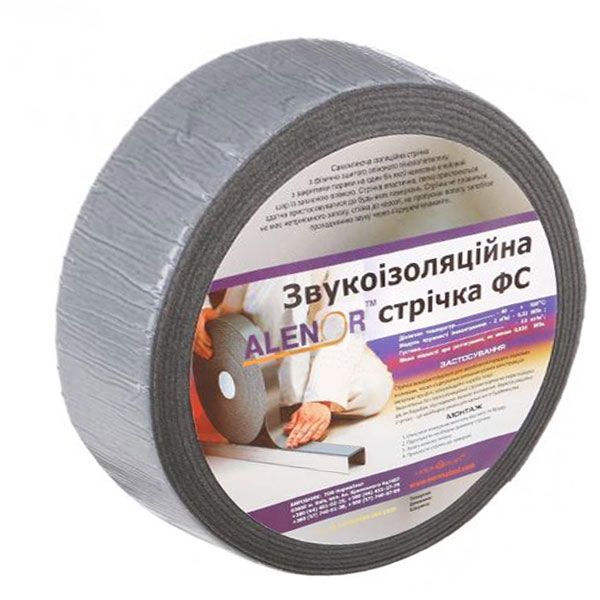 Звукоізоляційна стрічка Нормаізол ФС 3х90 мм 15 м