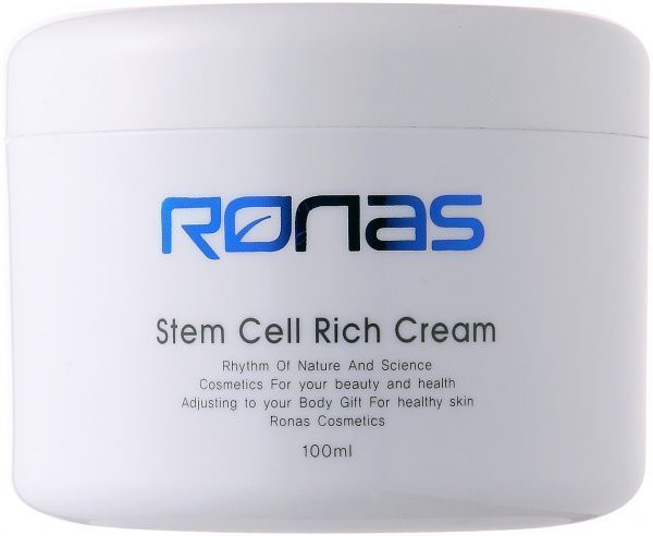 Крем для лица RONAS питательный на основе стволовых клеток 100 мл