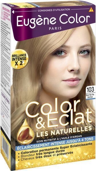 Крем-фарба для волосся Eugene Color Naturelles № 103 ультра світлий блондин золотистий 115 мл