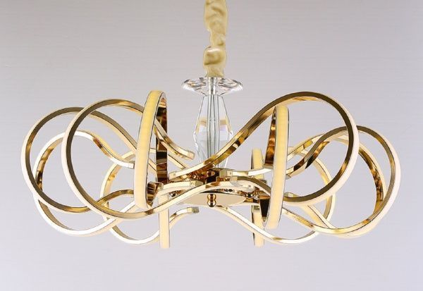 Світильник світлодіодний Інтерклас НСБ 06-12хХХ-008 52 Вт золото 3500 К 