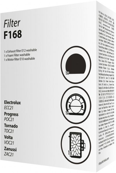 Набір фільтрів Electrolux F168
