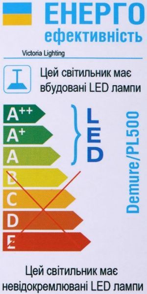 Светильник потолочный Victoria Lighting с пультом ДУ 180 Вт белый 3000-6000 К Demure/PL500 