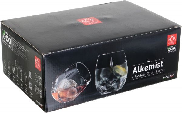 Набір склянок Alkemist 380 мл 6 шт. RCR 
