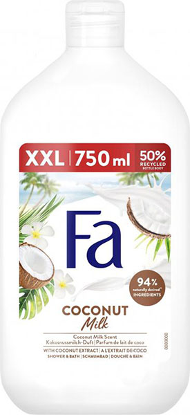 Гель Fa Coconut Milk 750 мл