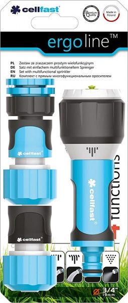 Комплект Cellfast Ergo с прямым оросителем 3/4