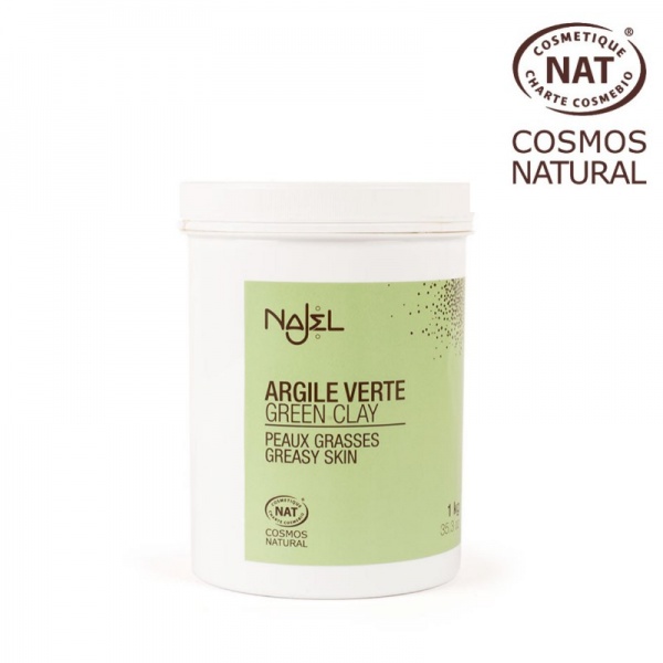 Глина Najel Зеленая 1000 г