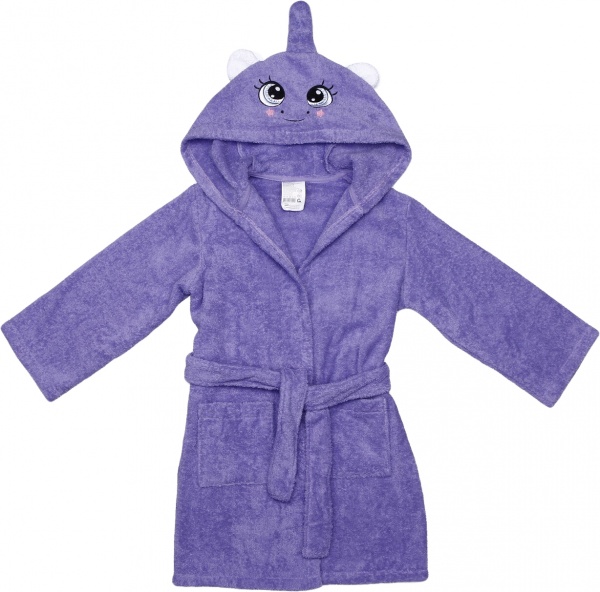 Халат детский для девочек Roksana р.116 сиреневый 37970724 