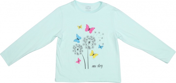 Пижама детская для девочек KOSTA 1434-2 р.110–116 черный 