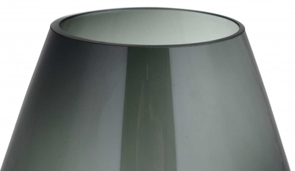 Ваза стеклянная Wrzesniak Glassworks Капля 17-9493A 22 см