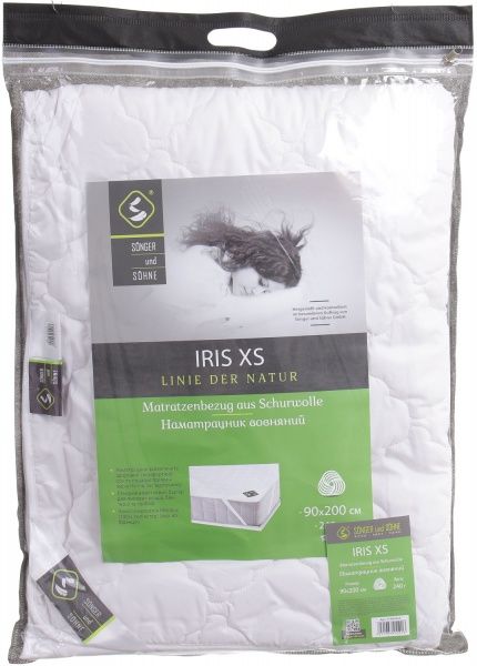 Наматрасник Songer und Sohne IRIS XS 90x200 см 