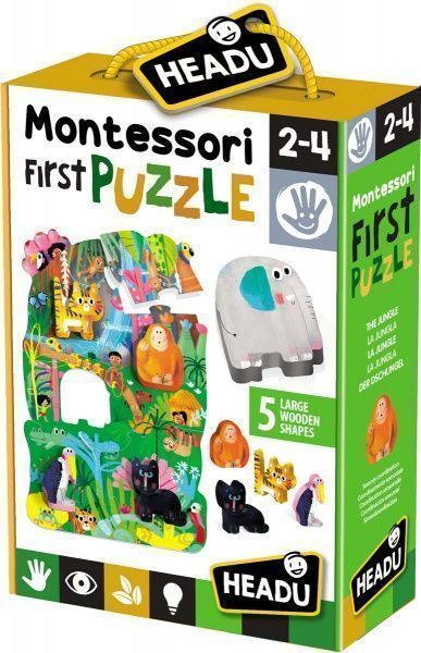 Пазл Headu Монтессорі_Джунглі IT22380