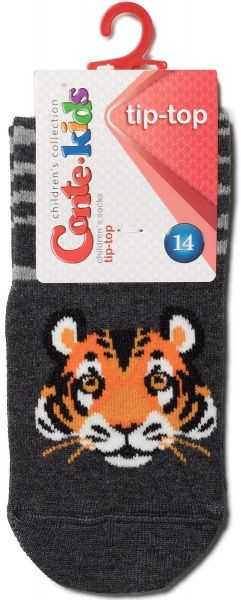 Носки детские Conte-Kids Tip-Top (антискользящие) 7С-54СП 474 р.12 темно-серый 