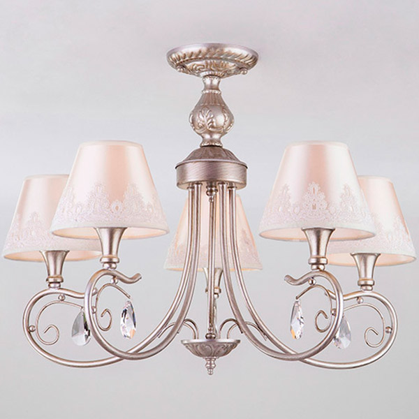 Люстра потолочная Strotskis Incanto 60069/5 5x40 Вт E14 серебряный 