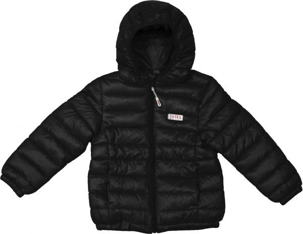 Куртка детская для мальчика JOIKS р.122 черный KD-01 