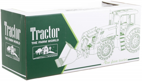 Игрушка Shantou трактор фермерский 44.5х16х19 см голубой JY238776