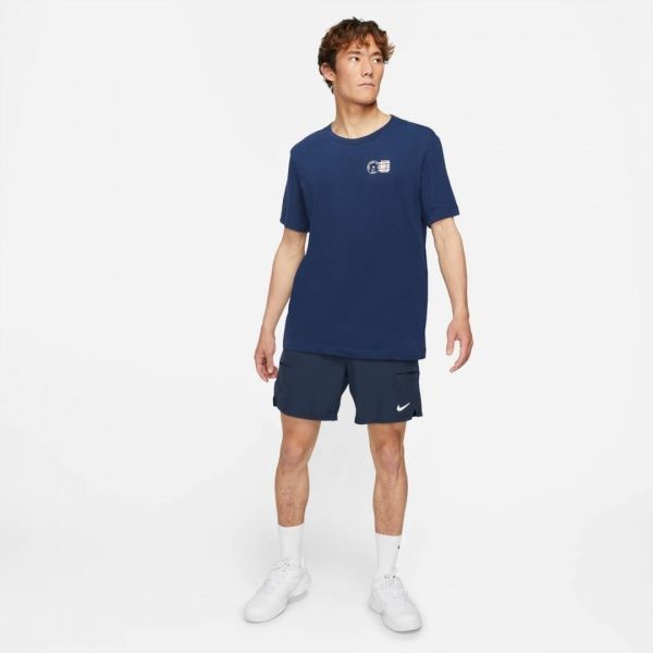 Футболка Nike M NKCT DF TEE RAFA SSNL DJ2582-451 р. M синій