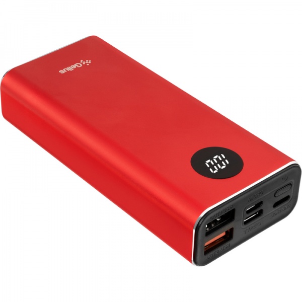 Внешний аккумулятор (Powerbank) Gelius Pro CoolMini 2 PD 9600 m/Ah red (GP-PB10-211) 