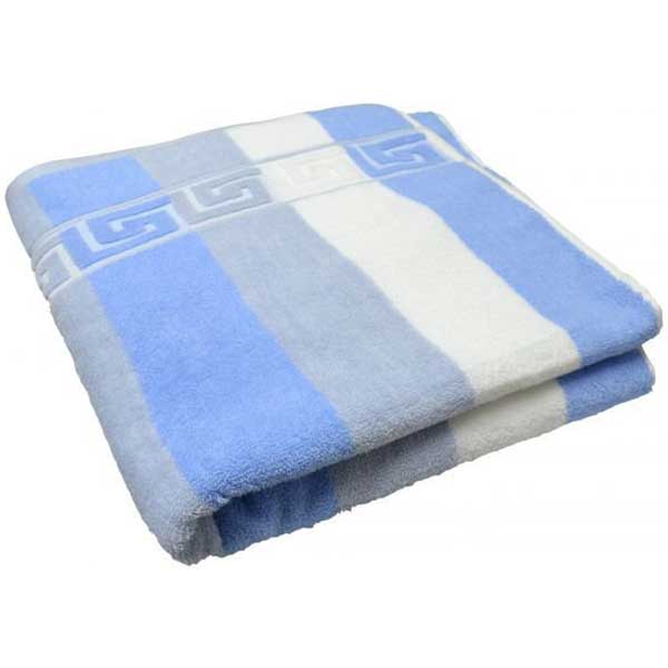 Полотенце Lorenzzo Story голубое 70x140 см