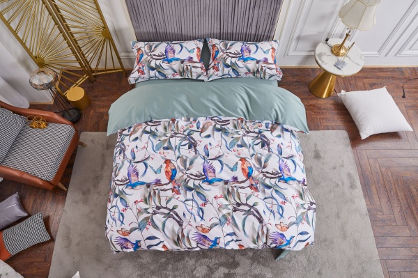 Комплект постільної білизни Marsala 2 різнокольоровий La Nuit 