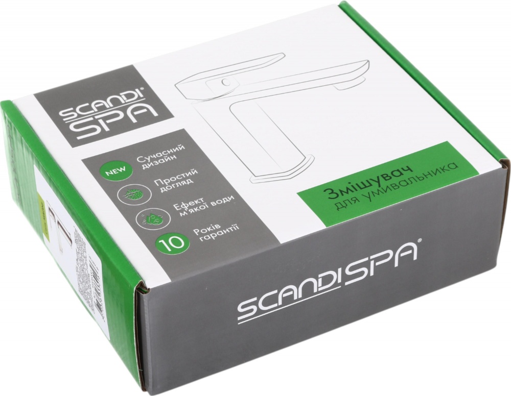 Змішувач для умивальника ScandiSPA Magni хром