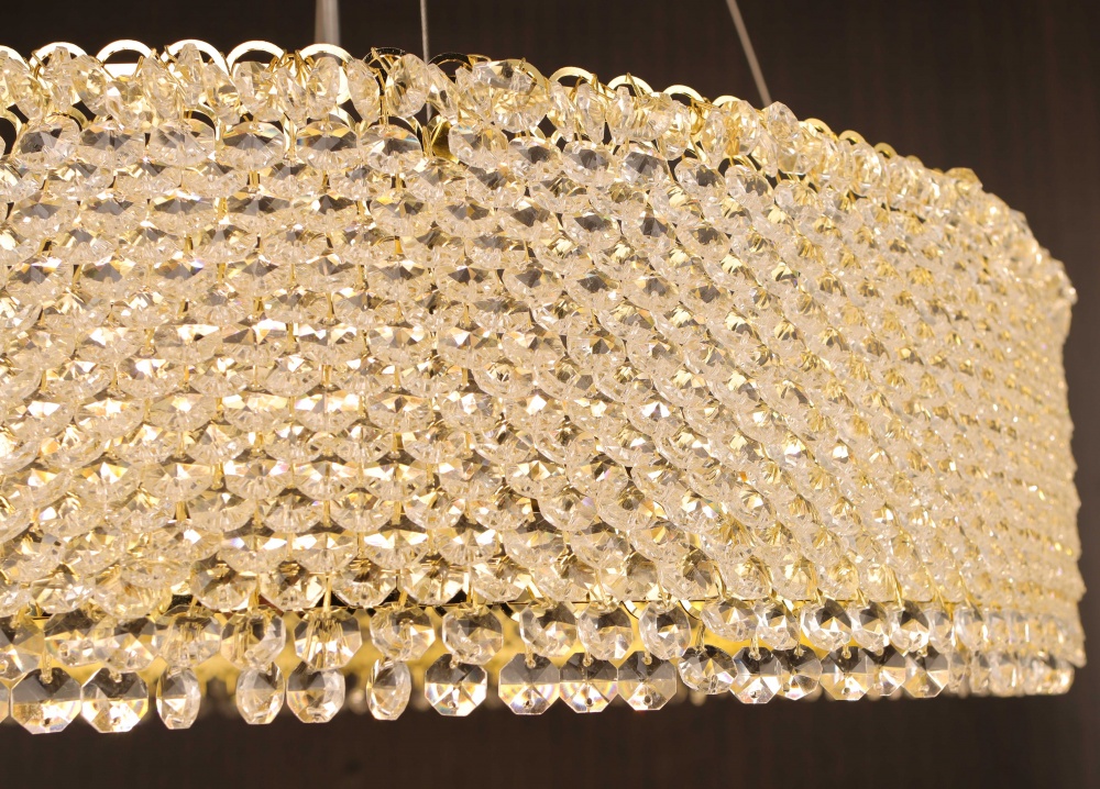 Люстра потолочная Sensio Chateau 6x40 Вт E14 золотой ALPL-PLP275-40