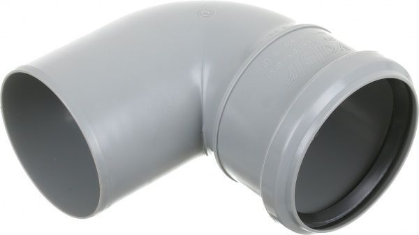 Коліно ПВХ Valsir 504047 075 HTB 87°