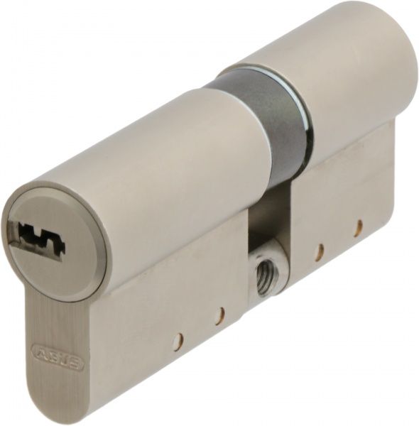 Цилиндр Abus D15 30x40 ключ-ключ 70 мм матовый никель