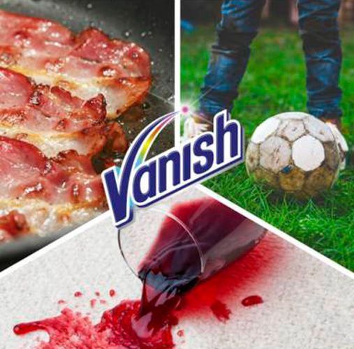 Пятновыводитель Vanish Oxi Action порошок для ткани 300 г