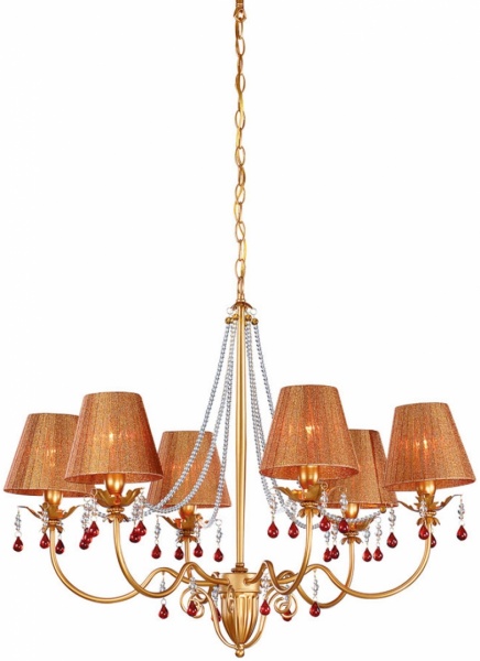 Люстра подвесная Arte Lamp ALLEGRO 6xE14 бронзовый A2008LM-6BZ 